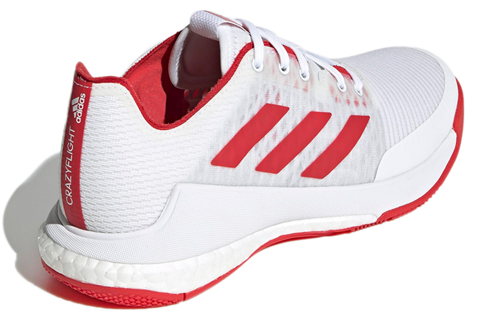 Adidas Crazyflight White/Red Women"s
