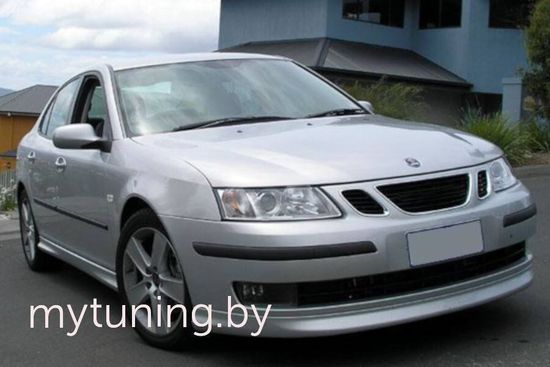 Юбка переднего бампера AERO для SAAB 9-3