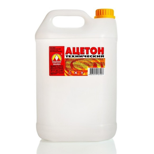 Ацетон технический 4кг/5л Вершина СПБ