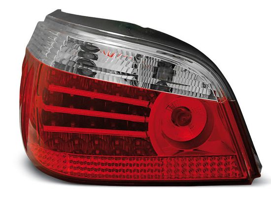 Задние фонари Bmw 5 E60 red white led