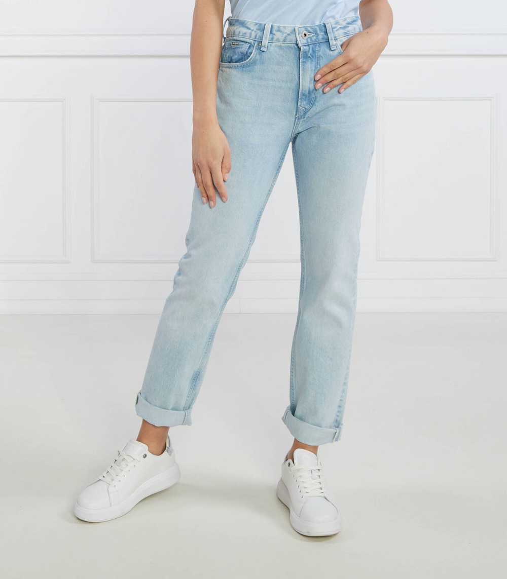 Джинсы MARY Pepe Jeans London - голубой(PL204164PD9)