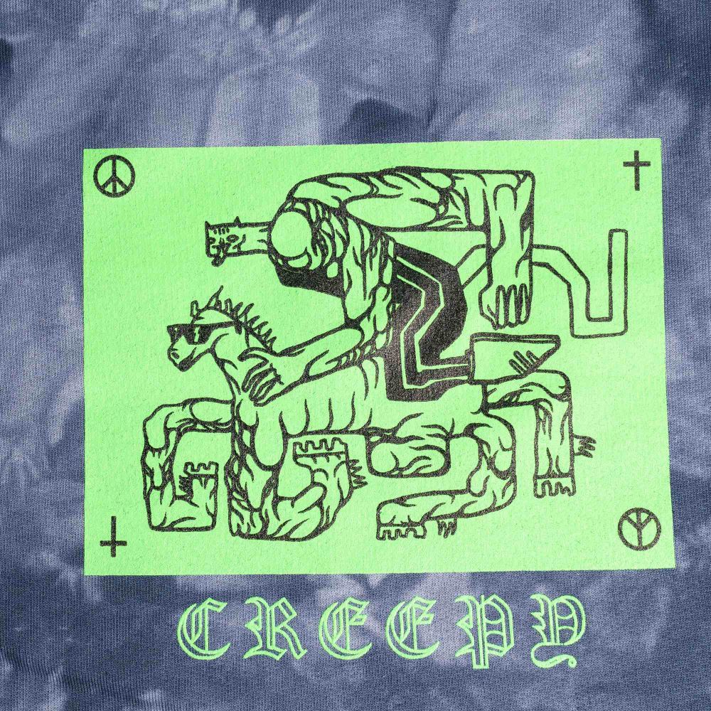 Толстовка Creepy Clothing Гонщик TD Серая