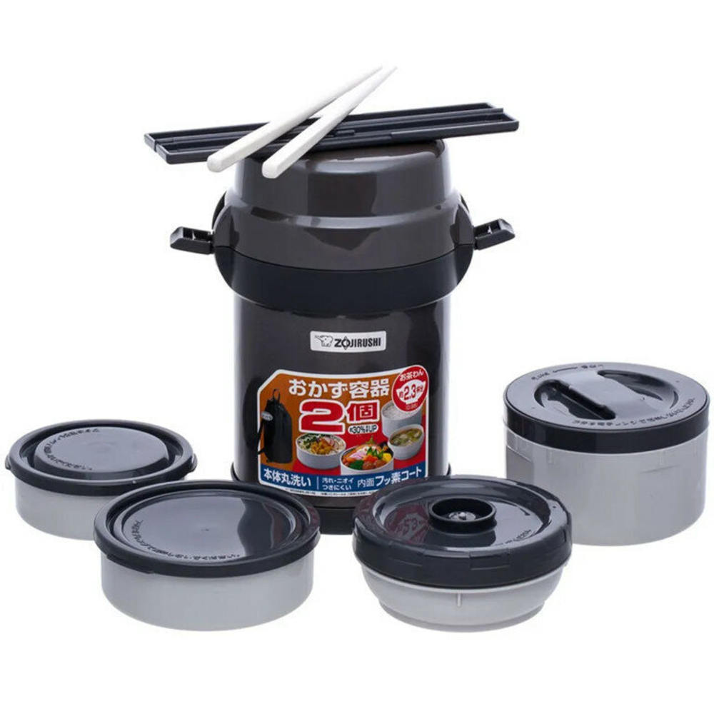 Термоконтейнер Zojirushi SL-JAF 14HG 1,27 л, Gun Metallic HG