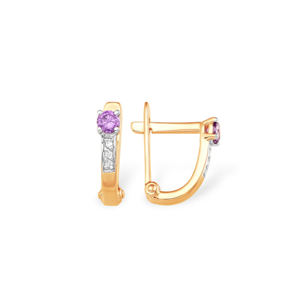 Серьги из золота 585 пробы