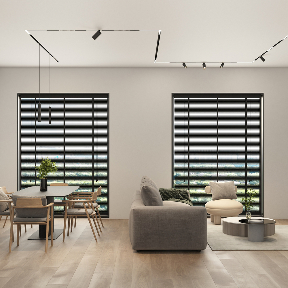 DK8210-BK Акцентный светильник SIMPLE SPOT 10W 4000K, черный