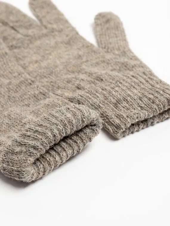 Перчатки женские, цвет светло-серый, размер 18