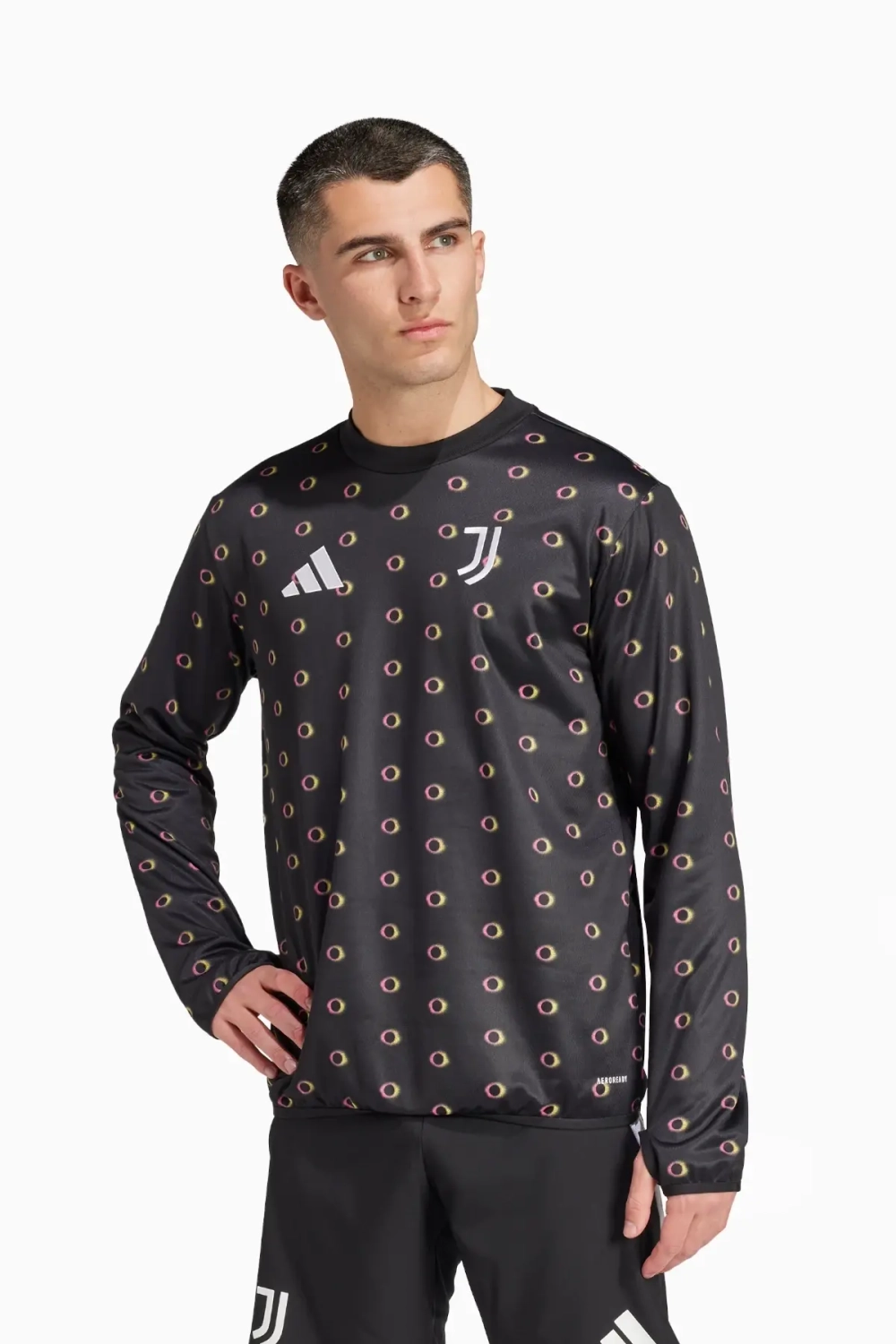 Кофта adidas Juventus FC 24/25 Pre-Match Warm Top - черный