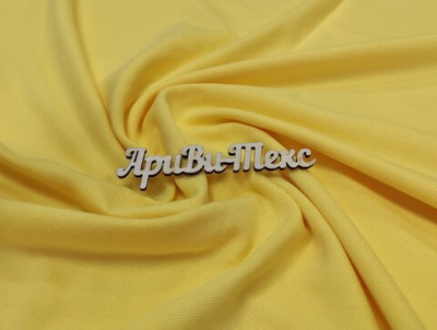 Пике (кулир), цвет- Банан, 0,95м