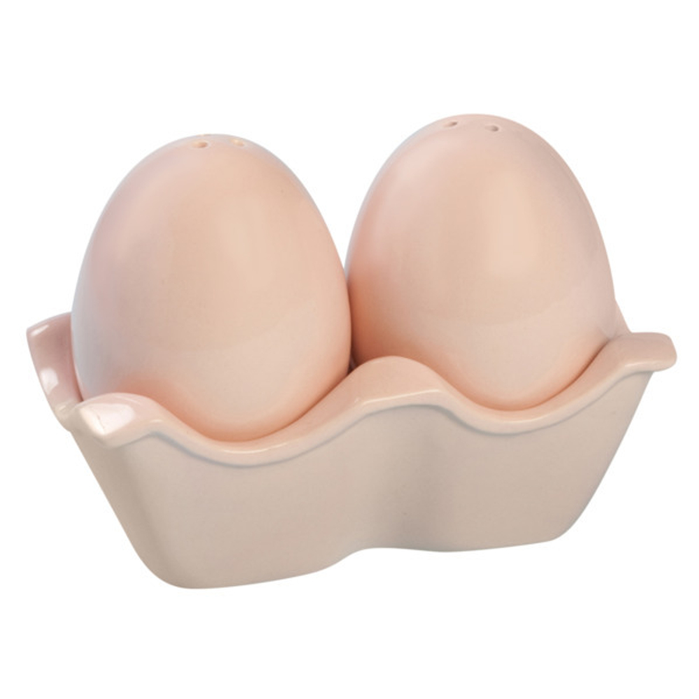 Набор солонка и перечница 11см Lamart Palais Royal Пасхальные яйца розовый