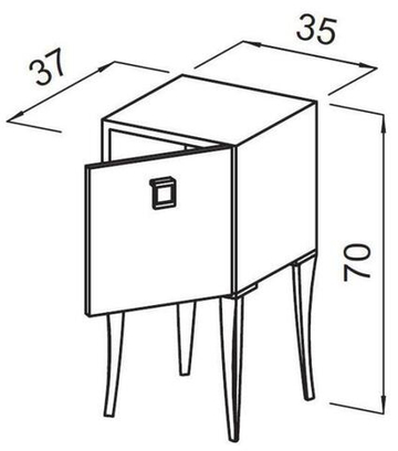 Тумба CABINET SHOP GLEG/GSUS