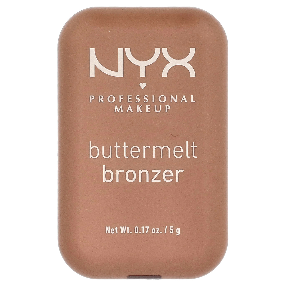NYX Professional Makeup, Buttermelt Bronzer, 02 All Buttad Up, 5 г (0,17 унции)