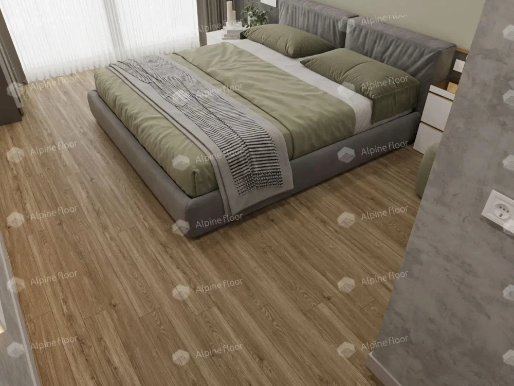 SPC ламинат Alpine Floor Секвойя Рустикальная