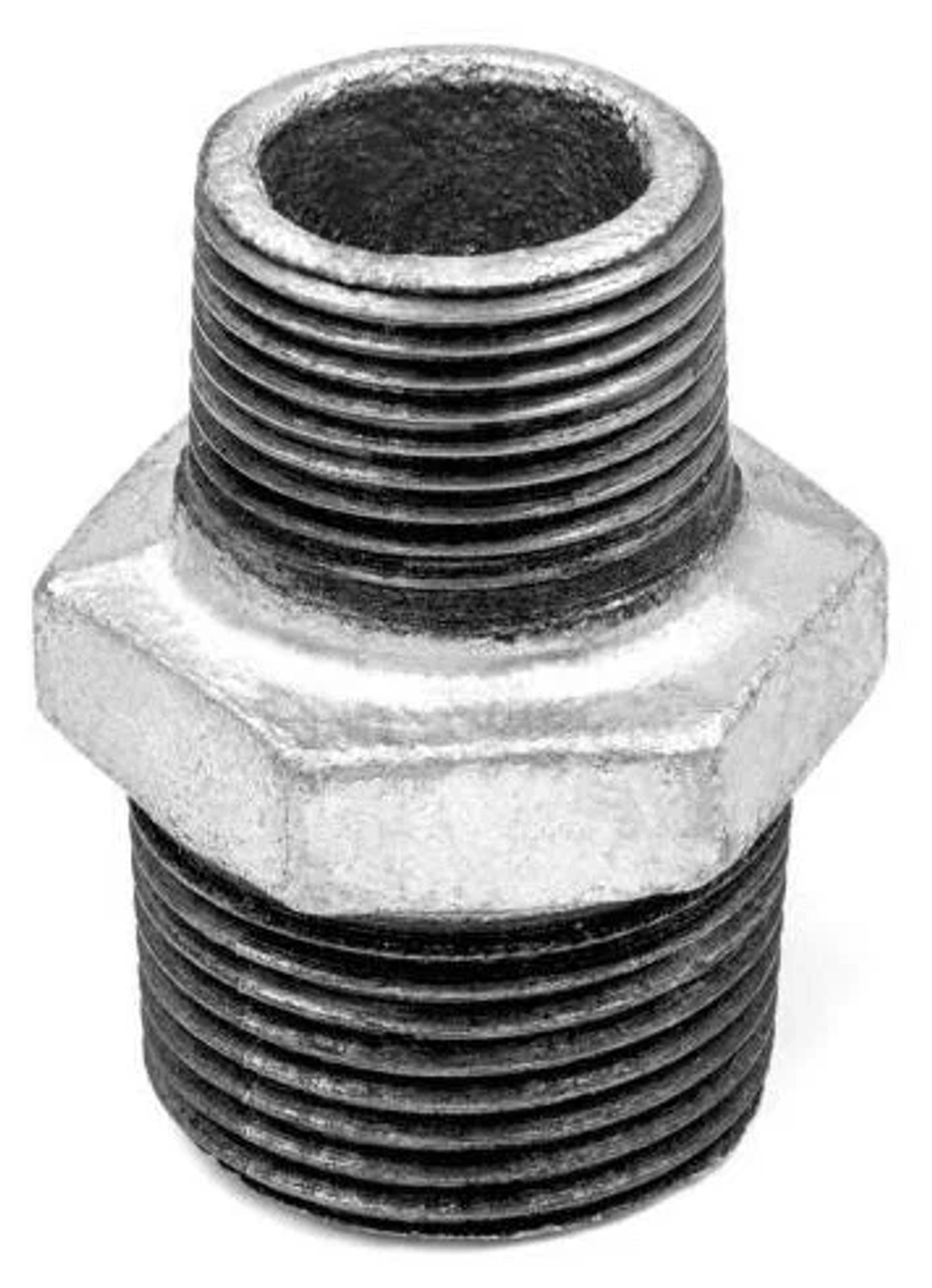 Ниппель переходной оцинкованный, Fittex PLUS