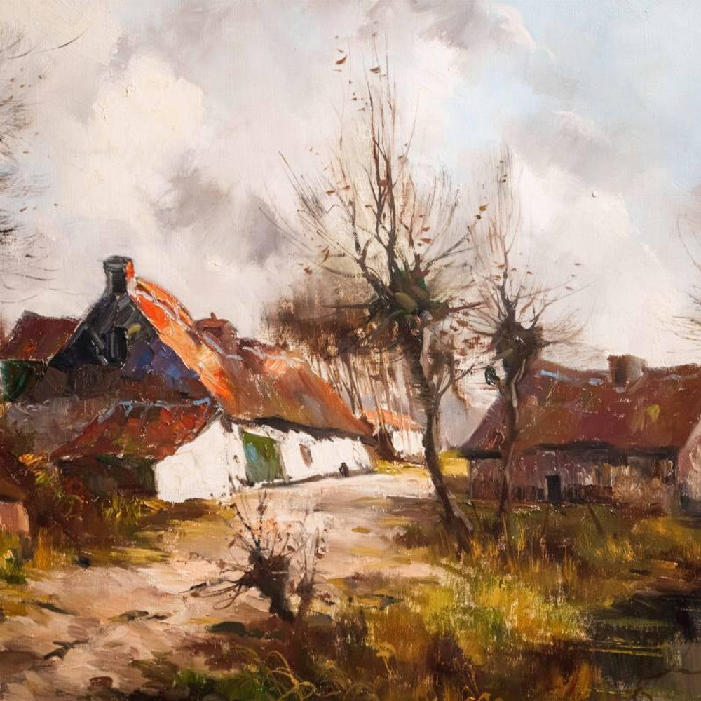 Картина «Весенний пейзаж»