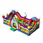 Коммерческий надувной батут «Инопланетяне», 10*5*3,5 м