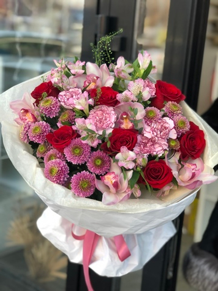 Сборный с орхидеями 68