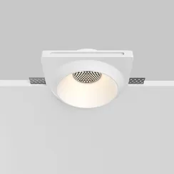 Встраиваемый светильник Гипс Модерн / Gyps Modern 1*GU10 10 Вт Technical dl124-gu10-01-trs-w