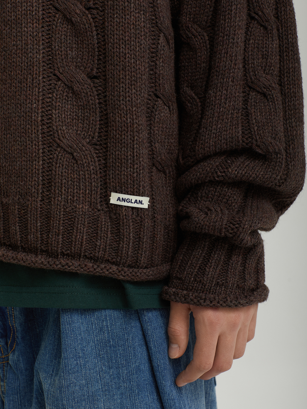 Свитер Wool Blend Oversized Cable