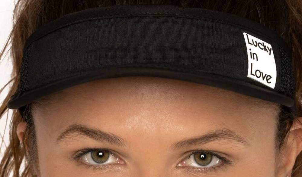 Козырек теннисный Lucky in Love Lucky Logo Visor - черный