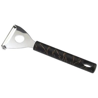 Овощечистка MARBLE из нержавеющей стали с ручкой из полипропилена, размер: 17.5*5.5 см