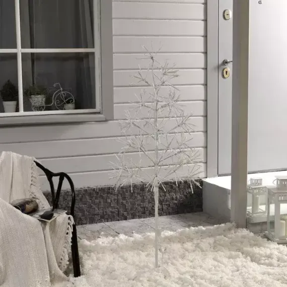 Светодиодное дерево Ёлка 1.5 м., 324 теплых LED, мерцание, 220 В, Luazon Lighting (4357287)