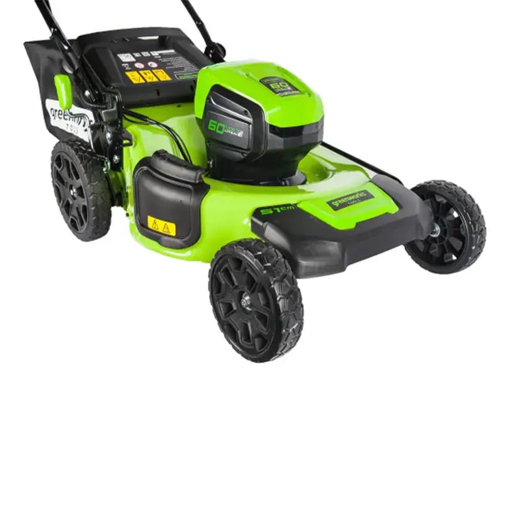 Аккумуляторная газонокосилка Greenworks GD60LM51HPK4 60V (1 x 4 Ач, ЗУ) 2502707UB