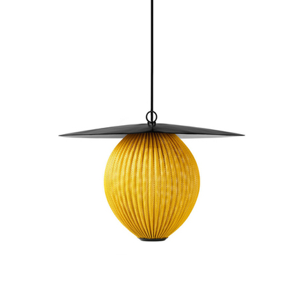Pendant design lamp  Satellite by Gubi L (Yellow)