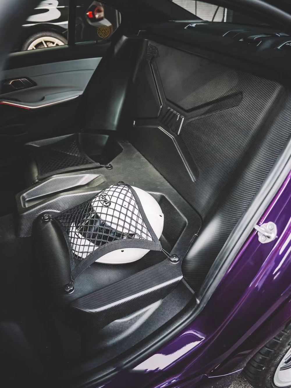 Карбоновый комплект удаления задних сидений для BMW M4 G82 БМВ декораций тюнинг кресла