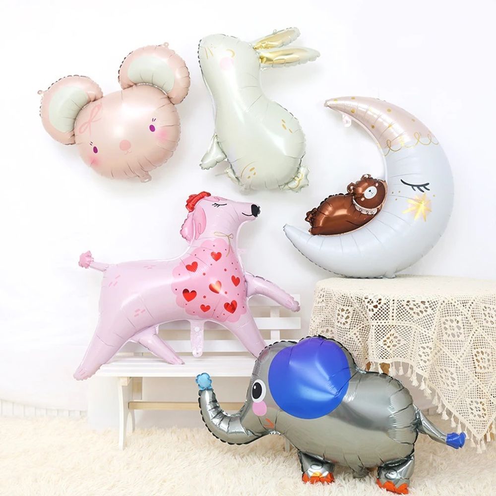 Шар (31''/79 см) Фигура, Милый зайка, 1 шт. в уп.