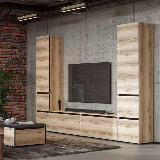 модульная система с использованием тумбы БЕРГЕН-2 шт