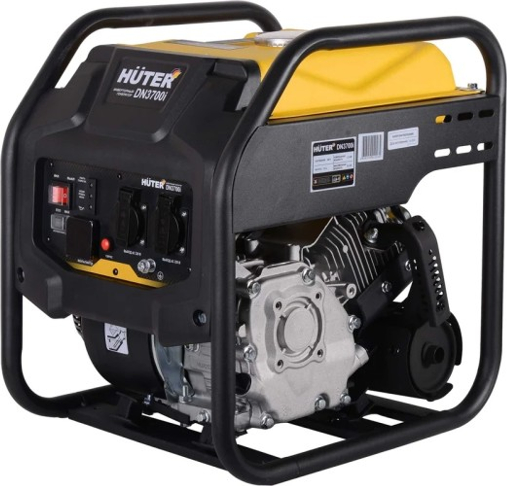 Генератор бензиновый HUTER DN 3700 i инверторный 64/10/28