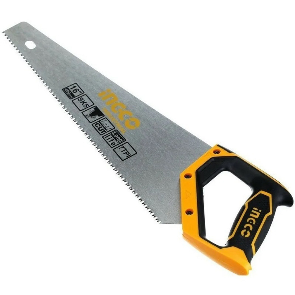 Ножовка по дереву 400 мм INGCO INDUSTRIAL HHAS08400