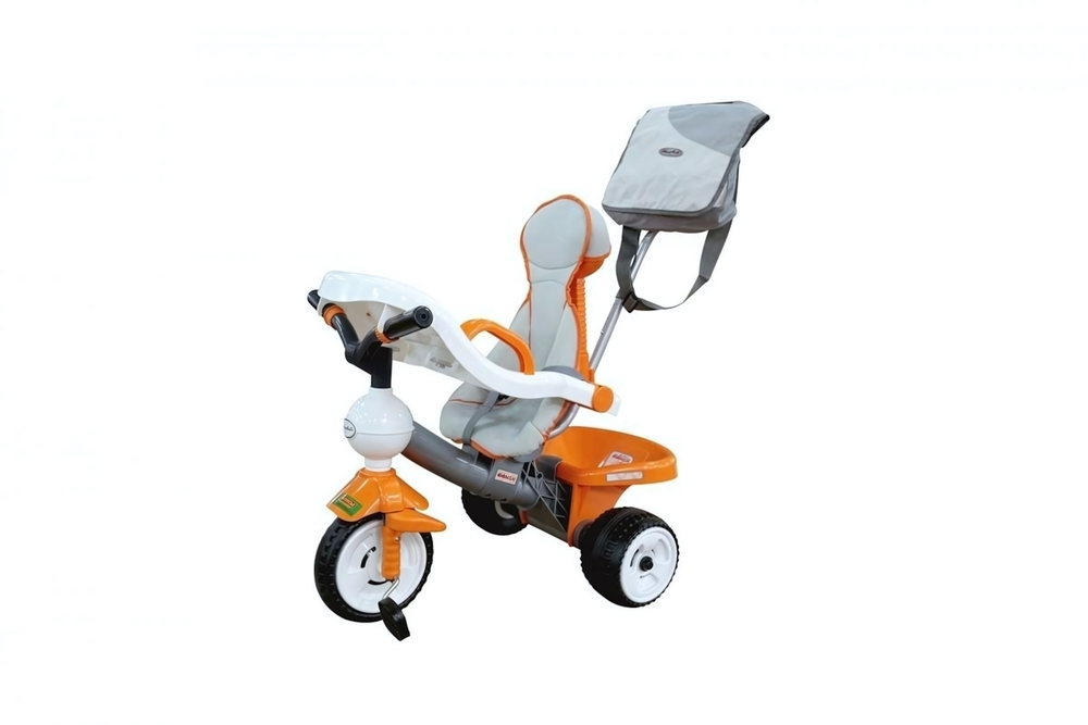 Велосипед 3-х кол. "Дидактик №2" с игр. панелью, ручкой,ремешок,чехол и сумка (Полесье)