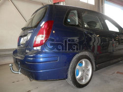 Фаркоп оцинкованный Galia S057A для Suzuki Liana хетчбек 2WD/4WD 2001-2007(паспорт и сертификат в комплекте)(без электрики)