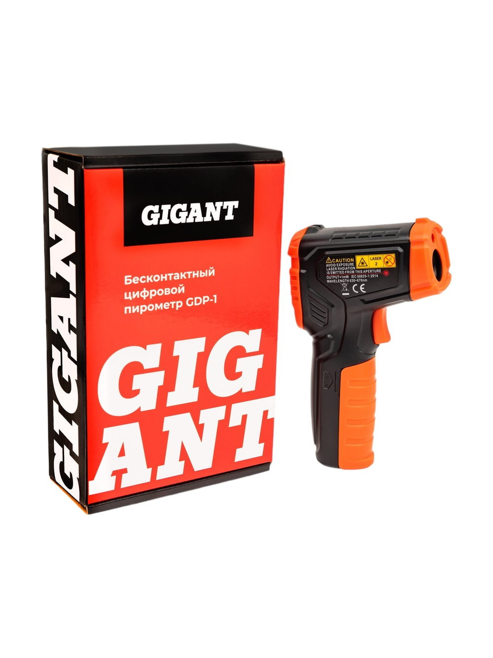 Бесконтактный цифровой пирометр Gigant GDP-1