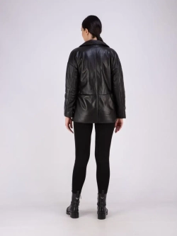 Кожаная куртка весна из натуральной кожи