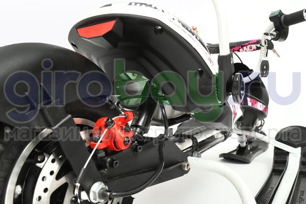 Детский электроснегокат SIMPLY GO-RACE (Белый)