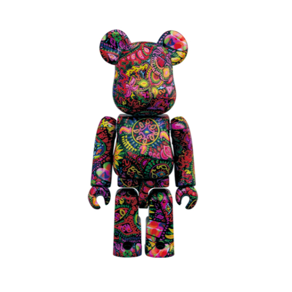 Дизайнерские игрушки BE@RBRICK Psychedelic Paisley, Paisley