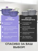 Набор кастрюль с крышками 2 шт.