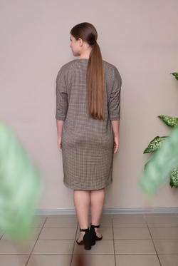 Платье женское 1481А, ромб #201Ра051481А