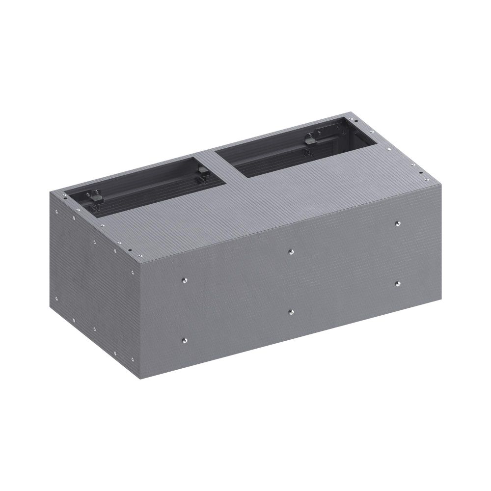 Цоколь стеклопластиковый наземный В=600 мм для навесных корпусов ШxГ 800x300/250 мм