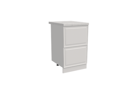 Кухня Модуль ШН2Я 500 Ликата / Белый