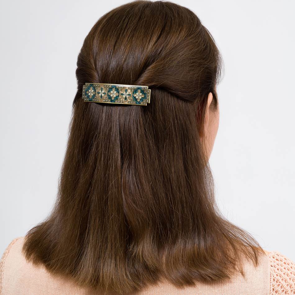 Заколка для волос Clara Bijoux G40614 BR/G