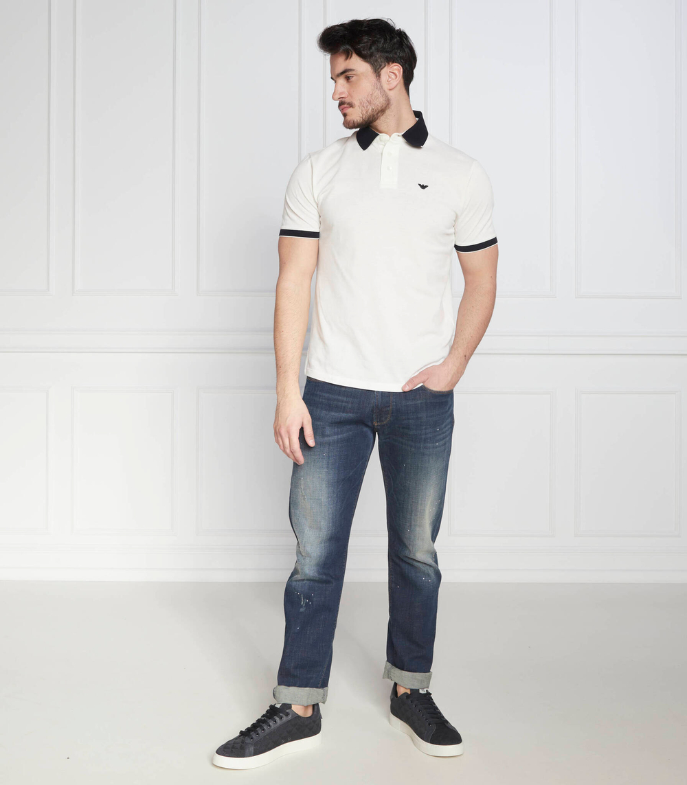 поло Emporio Armani - белый(3R1F70 1JTKZ)