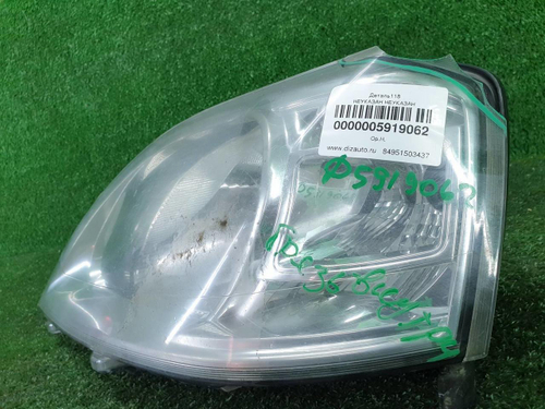 Битая Фара левая Lada Largus 1, Renault Logan 1 (2012-2021) галоген