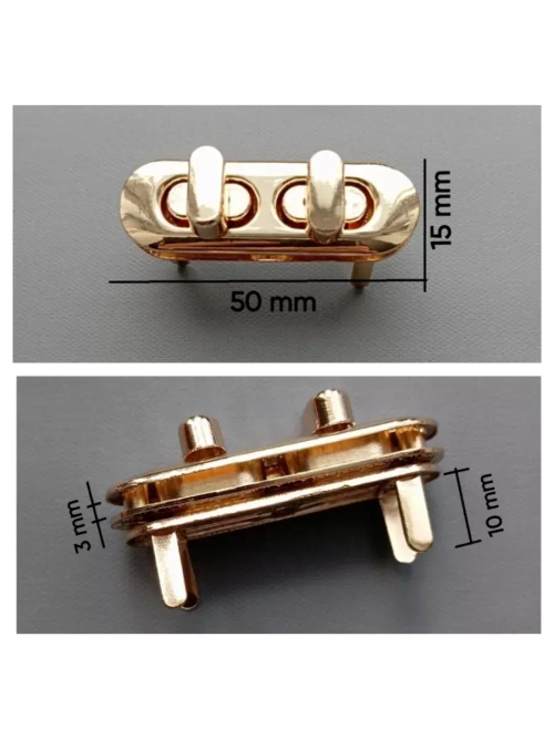 Застежка для сумки 2 шт.