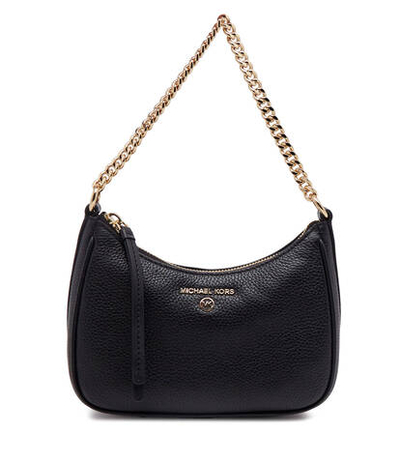 Кожаная сумка хобо Michael Kors - черный(32F3GT9C1L)