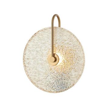 Настенный светодиодный светильник 5W 3000K APL.329.41.05 латунь/шампань Luca Aployt