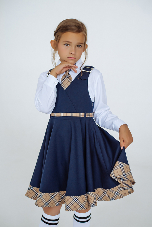 Сарафан для девочки "Эстель" коллекция "Галактика Эконом"