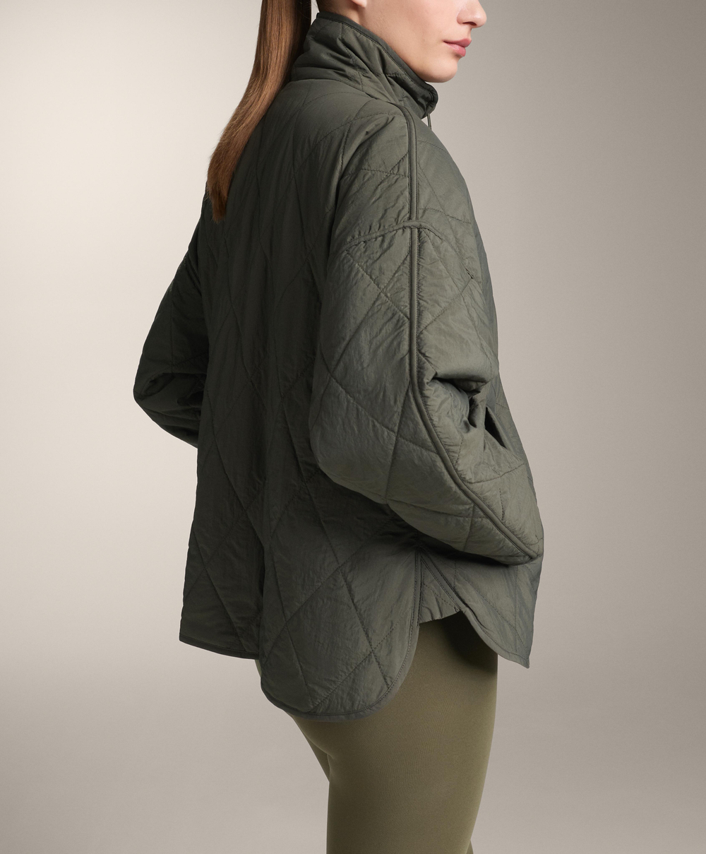 Oysho Утепленная водоотталкивающая куртка FELLEX® с AEROGEL, зеленый